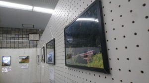 第５回長谷駅フォトコンテスト応募作品の展示